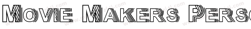 Movie Makers Persona字体转换